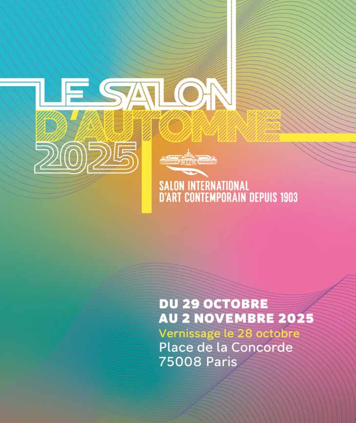Affiche salon d'automne Paris 2025